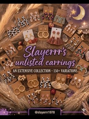 Slayerrr's Unlisted Earrings $3 Starts! Please bid responsibly! Sale Is Final
